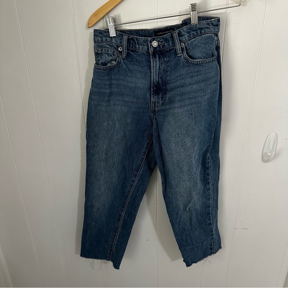 Lucky Brand Blue Ankle & Cropped Jeans